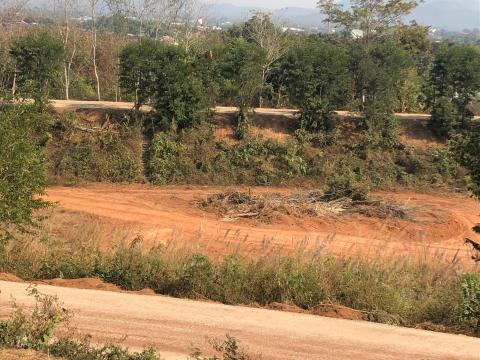 สพม.19 ปรับปรุงถนนรอบสำนักงาน